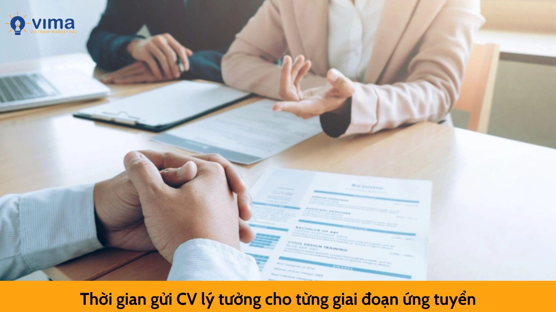 Thời gian gửi CV lý tưởng cho từng giai đoạn ứng tuyển